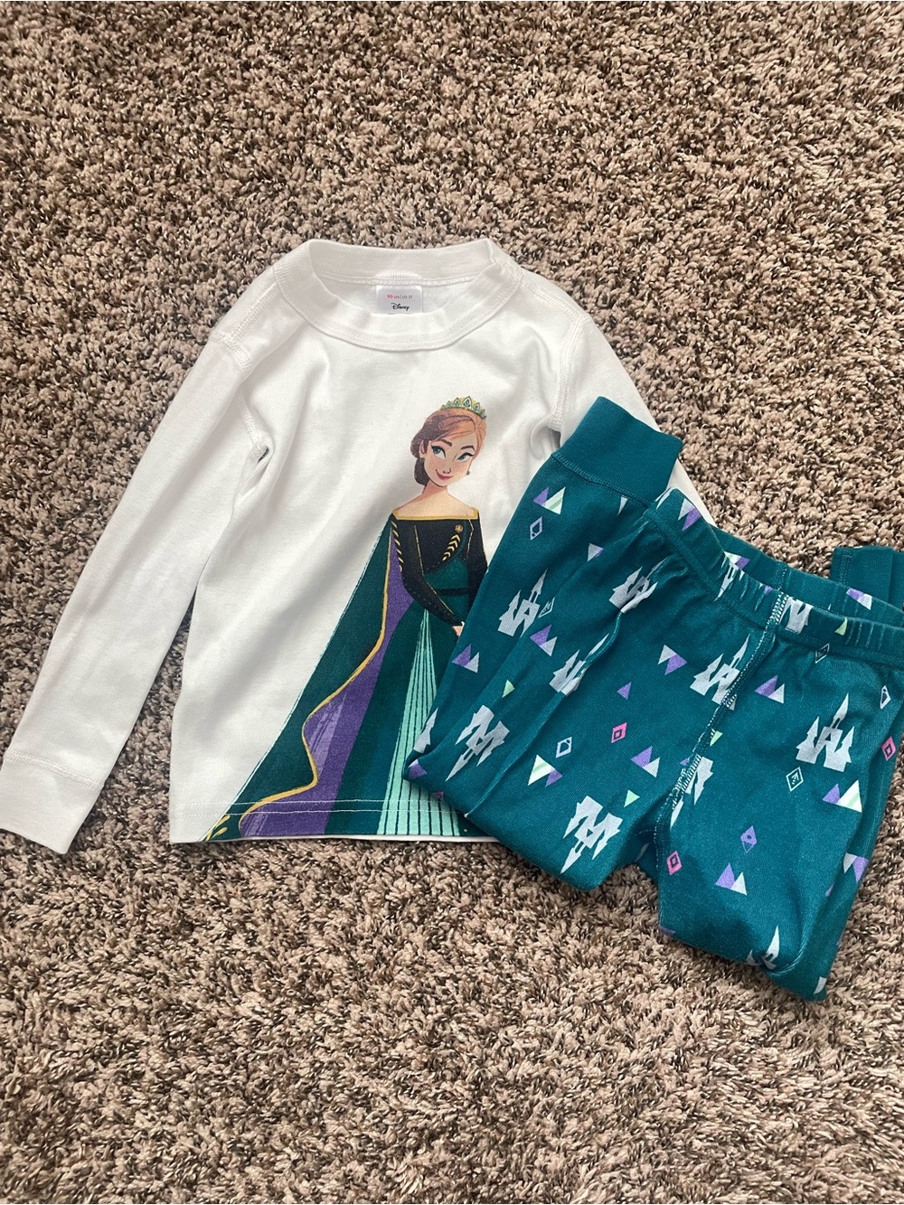 Hanna Andersson Frozen Anna Pajamas